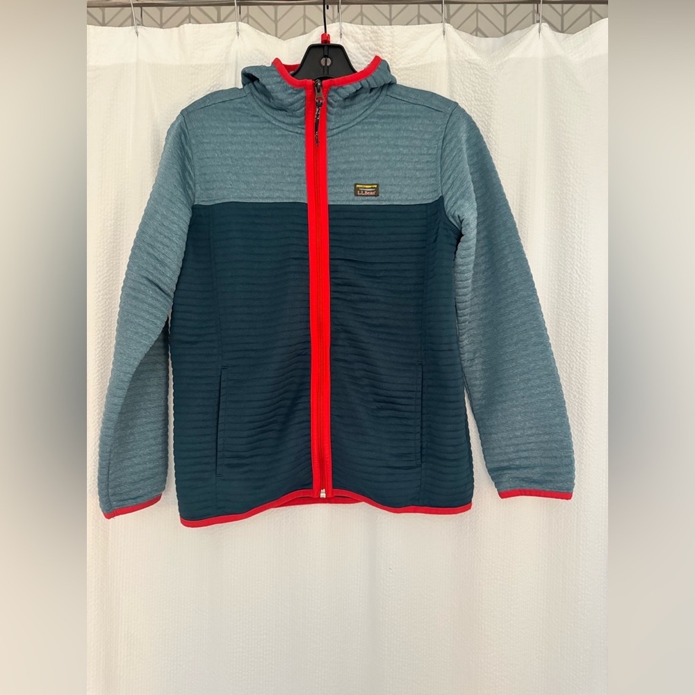 L.L. Bean Kids Lightweight Fleece Hoodie Jacket